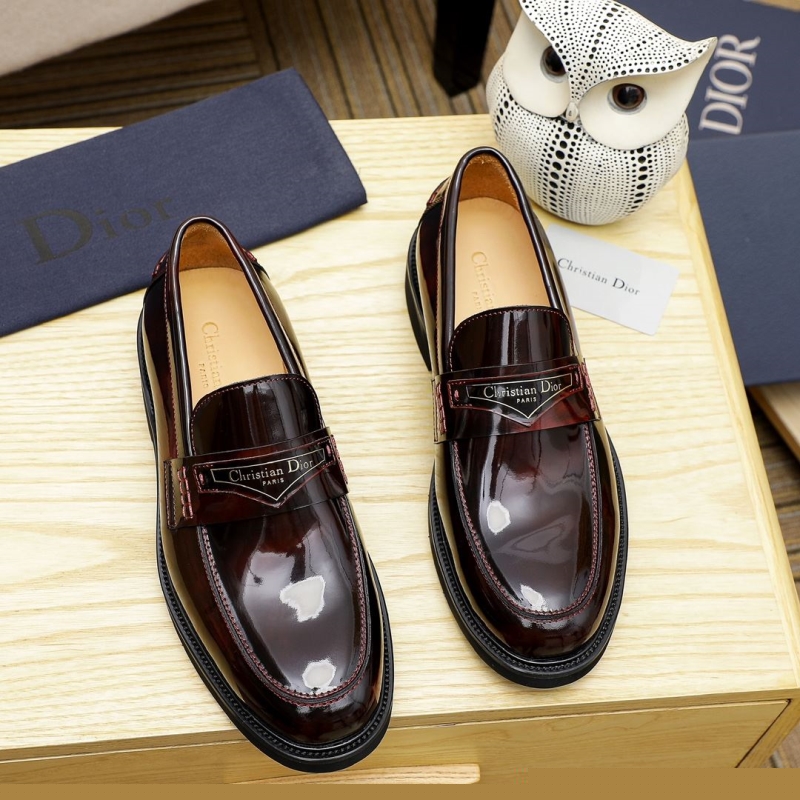 ch**an D*or leather shoes